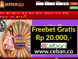 JANTAN168 – FREEBET GRATIS TANPA DEPOSIT RP 20.000