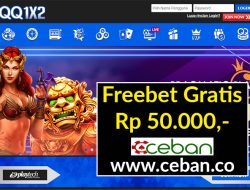 QQ1X2 – FREEBET GRATIS TANPA DEPOSIT RP 50.000