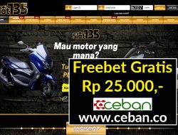 SLOT135 – FREEBET GRATIS TANPA DEPOSIT RP 25.000