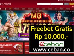 SLOTUP88 – FREEBET GRATIS TANPA DEPOSIT RP 10.000