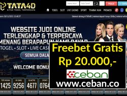 TATA4D – FREEBET GRATIS TANPA DEPOSIT RP 20.000