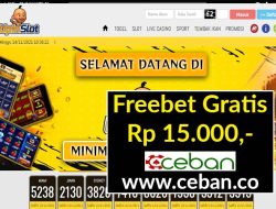 UPINSLOT – FREEBET GRATIS TANPA DEPOSIT RP 15.000