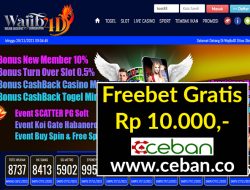 WAJIB4D – FREEBET GRATIS TANPA DEPOSIT RP 10.000