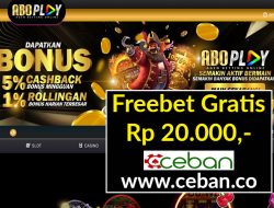 ABOPLAY – FREEBET GRATIS TANPA DEPOSIT RP 20.000