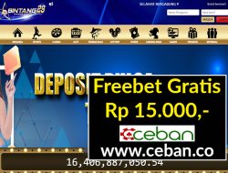 BINTANG29 – FREEBET GRATIS TANPA DEPOSIT RP 15.000