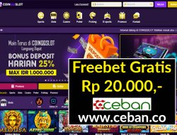 COINQQSLOT – FREEBET GRATIS TANPA DEPOSIT RP 20.000