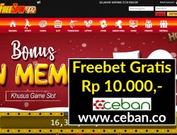 FREESPIN123 – FREEBET GRATIS TANPA DEPOSIT RP 10.000