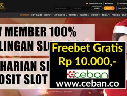 HOKIDEWATA – FREEBET GRATIS TANPA DEPOSIT RP 10.000