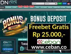 IDNGG – FREEBET GRATIS TANPA DEPOSIT RP 25.000