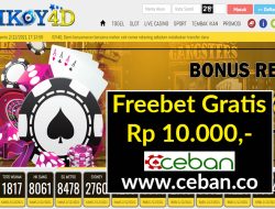 IKOY4D – FREEBET GRATIS TANPA DEPOSIT RP 10.000