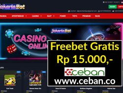 JAKARTABET – FREEBET GRATIS TANPA DEPOSIT RP 15.000