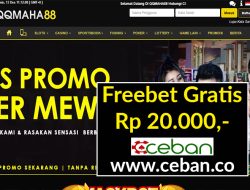 QQMAHA88 – FREEBET GRATIS TANPA DEPOSIT RP 20.000