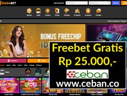 SIAGABET – FREEBET GRATIS TANPA DEPOSIT RP 25.000