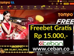 TEMPO88 – FREEBET GRATIS TANPA DEPOSIT RP 15.000