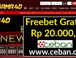 GAMA4D – FREEBET GRATIS RP 20.000 TANPA DEPOSIT