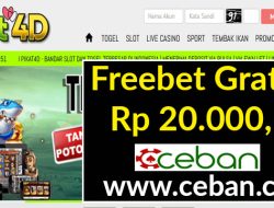 PIKAT4D – FREEBET GRATIS RP 20.000 TANPA DEPOSIT