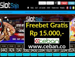 SLOTSAJA – FREEBET GRATIS RP 15.000 TANPA DEPOSIT