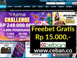 ROYALFLUSH128 – FREEBET GRATIS TANPA DEPOSIT RP 15.000