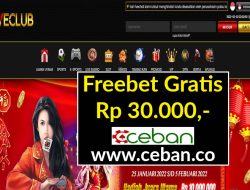 WECLUB – FREEBET GRATIS RP 30.000 TANPA DEPOSIT