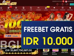 GACORQQSLOT – FREEBET GRATIS TANPA DEPOSIT RP 10.000