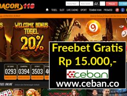 GACOR118 – FREEBET GRATIS TANPA DEPOSIT RP 15.000