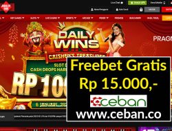 JUDISLOT999 – FREEBET GRATIS TANPA DEPOSIT RP 15.000