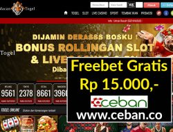 MACANTOGEL – FREEBET GRATIS TANPA DEPOSIT RP 15.000