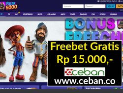 PASAR5000 – FREEBET GRATIS TANPA DEPOSIT RP 15.000