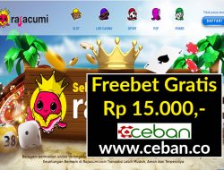 RAJACUMI – FREEBET GRATIS TANPA DEPOSIT RP 15.000