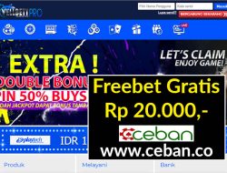 VELBETTPRO – FREEBET GRATIS TANPA DEPOSIT RP 20.000