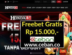 HONDA138 – FREEBET GRATIS TERBARU TANPA DEPOSIT RP 15.000