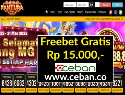 SLOTPANTURA – FREEBET GRATIS RP 15.000 TANPA DEPOSIT