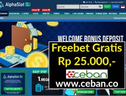 ALPHASLOT88 – FREEBET GRATIS TANPA DEPOSIT RP 25.000