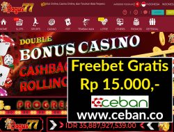 BAGUS77 – FREEBET GRATIS TANPA DEPOSIT RP 15.000