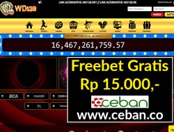 WD138 – FREEBET GRATIS TANPA DEPOSIT RP 15.000