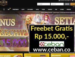 KABIN88 – FREEBET GRATIS TANPA DEPOSIT RP 15.000