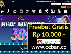 KARYA123 – FREEBET GRATIS TANPA DEPOSIT RP 10.000