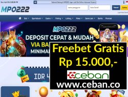 MPO222 – FREEBET GRATIS TANPA DEPOSIT RP 15.000