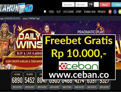 TAHUN4D – FREEBET GRATIS RP 10.000 TANPA DEPOSIT