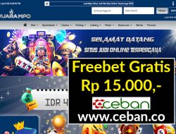 JUARAMPO – FREEBET GRATIS TANPA DEPOSIT RP 15.000