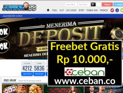 JUNIOR88 – FREEBET GRATIS TANPA DEPOSIT RP 10.000