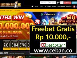 JURAGANBET88 – FREEBET GRATIS TANPA DEPOSIT RP 10.000