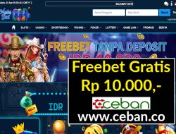 MAINSLOT777 – FREEBET GRATIS TANPA DEPOSIT RP 10.000