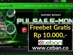 MANTAP21 – FREEBET GRATIS TANPA DEPOSIT RP 10.000