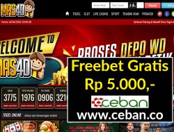 MAS4D – FREEBET GRATIS TANPA DEPOSIT RP 5.000