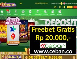 PAPAHOKI – FREEBET GRATIS TANPA DEPOSIT RP 20.000