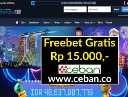 SANDS138 – FREEBET GRATIS RP 15.000 TANPA DEPOSIT