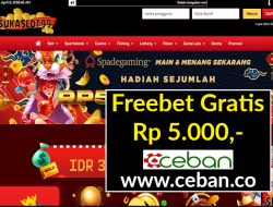 SUKASLOT99 – FREEBET GRATIS TANPA DEPOSIT RP 5.000