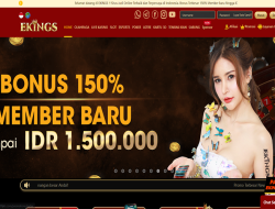 EKINGS – BONUS SLOT 150% NEW MEMBER CLAIM BONUS DIDEPAN