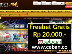 HOKI311 – FREEBET GRATIS TANPA DEPOSIT RP 20.000